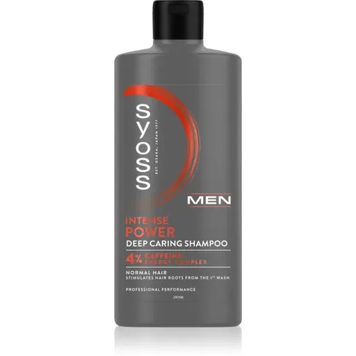 Syoss Men Intense Power posilující šampon s kofeinem 440 ml