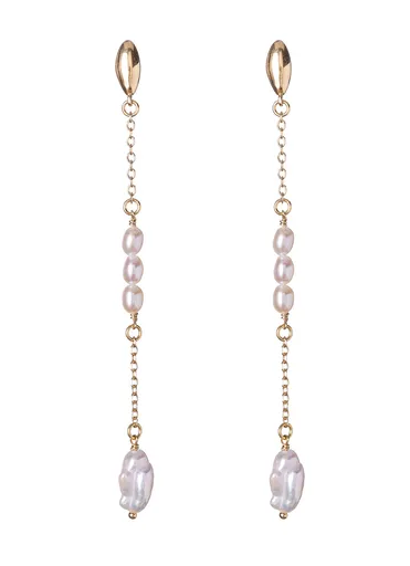 Alisia Dlouhé visací náušnice se sladkovodními perlami AL5116.01.000