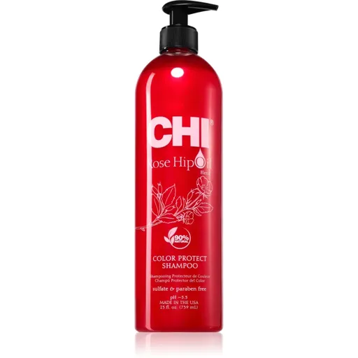CHI Rose Hip Oil Shampoo šampon pro barvené vlasy 739 ml