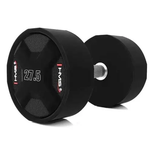 HMS HPC 27,5 KG Jednoruční činka, černá, velikost