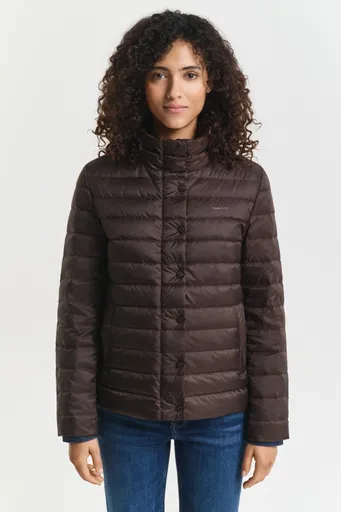 BUNDA GANT LIGHT DOWN JACKET DEEP BROWN