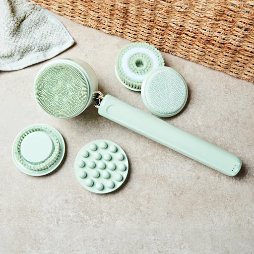 Elektrický masážní kartáč 5v1