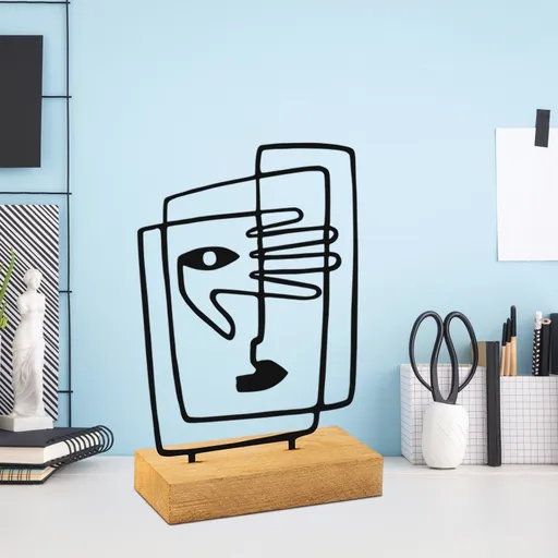 Dekorativní předmět Hide - Black