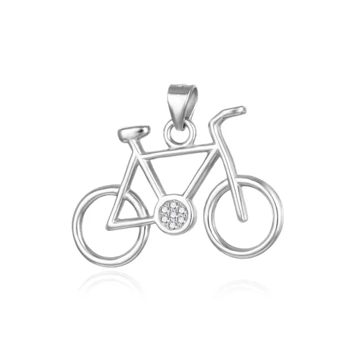 Agato Přívěsek ze stříbra Jízdní kolo AGH734M