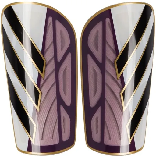 adidas TIRO SG LEAGUE Pánské fotbalové chrániče, fialová, velikost