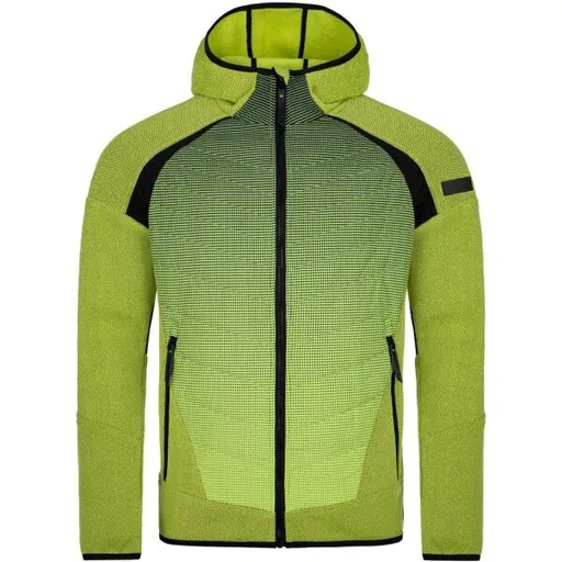 LOAP GAELAN Pánský sportovní svetr, světle zelená, velikost