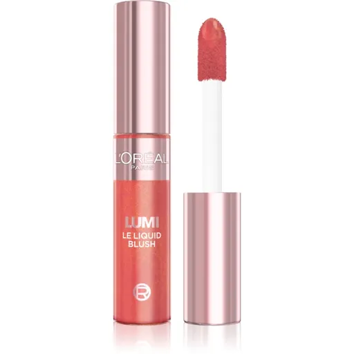 L’Oréal Paris Lumi Le Liquid Blush tekutá tvářenka odstín 625 GOLD PINK 11 ml