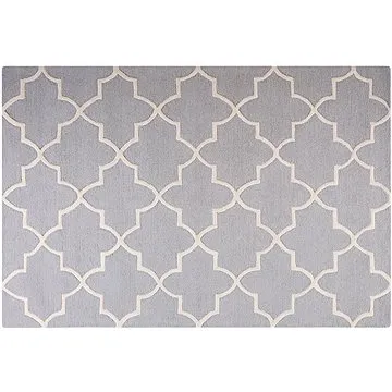 Šedý bavlněný koberec 160x230 cm SILVAN, 57826 (beliani_57826)