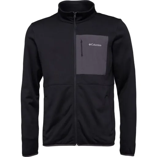 Columbia HIKE FZ II Pánská mikina, černá, velikost