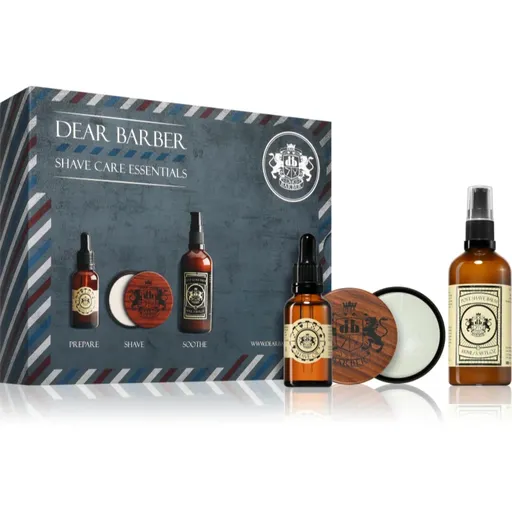 Dear Barber Shave Care Essentials Gift dárková sada pro muže
