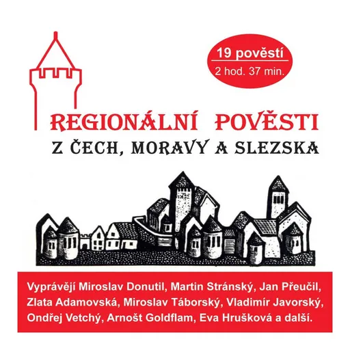 Regionální pověsti z Čech, Moravy a Slezska (Různí interpreti) (MP3-CD)