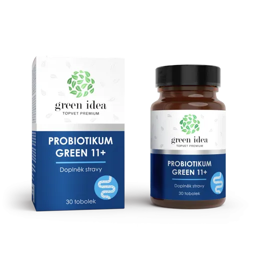 Probiotikum GREEN 11+ tobolky 30 ks - Green idea