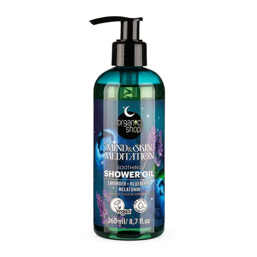 Organic Shop Sleeping Zklidňující sprchový olej Mind&Skin Meditation 260 ml