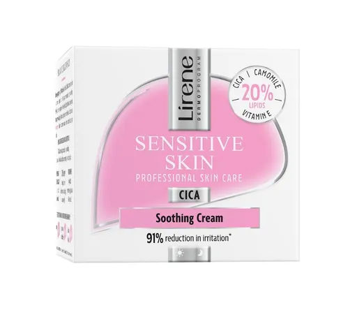 Lirene Sensitive Skin CICA Vyživující krém 50 ml