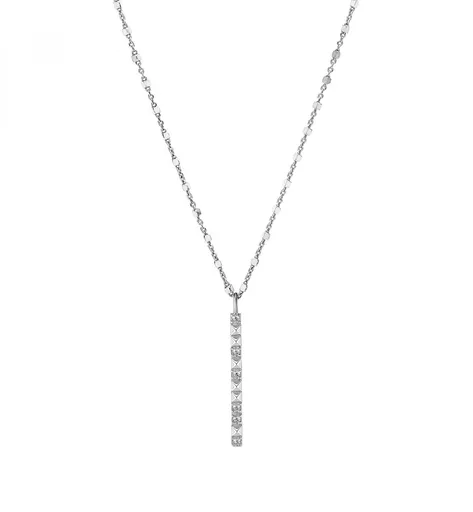 Rosato Stříbrný náhrdelník s přívěskem I Cubica RZCU09 (řetízek, přívěsek)