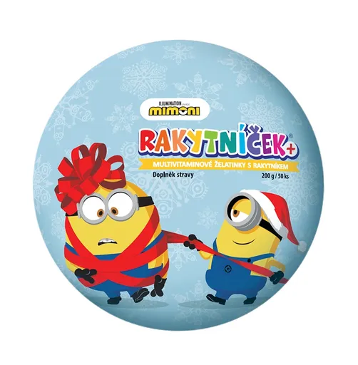 Rakytníček Multivitaminové želatinky Mimoni koule 50 ks