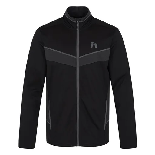 Hannah TREYVON Pánská funkční mikina, černá, velikost