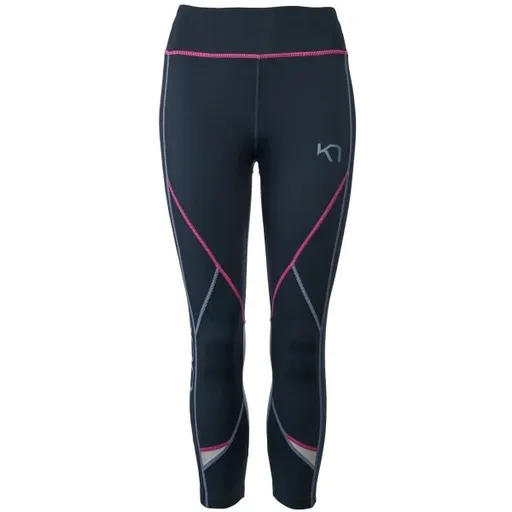 KARI TRAA LOUISE 2.0 3/4 Dámské 3/4 legíny, tmavě modrá, velikost