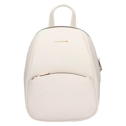 Menší dámský batoh David Jones Nína - krémová