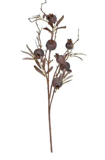 Podzimní dekorace větvička semenné lusky Fleur - 94 cm Chic Antique