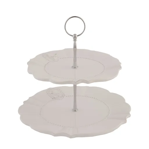 Etažér Queen of birds  - Ø 25*23 cm Clayre & Eef