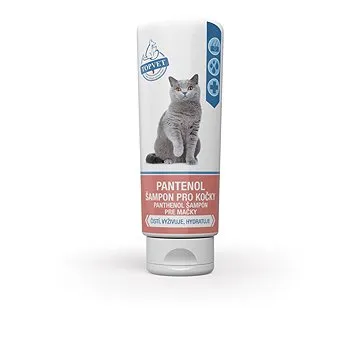 Topvet Pantenol šampon pro kočky 200 ml (8595643610539)