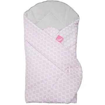 MOTHERHOOD Zavinovačka s kokosovou výztuží Růžová Classics 75x75 cm (5902627160035)