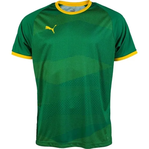 Puma KC LIGA JERSEY GRAPHIC Pánský fotbalový dres, zelená, velikost