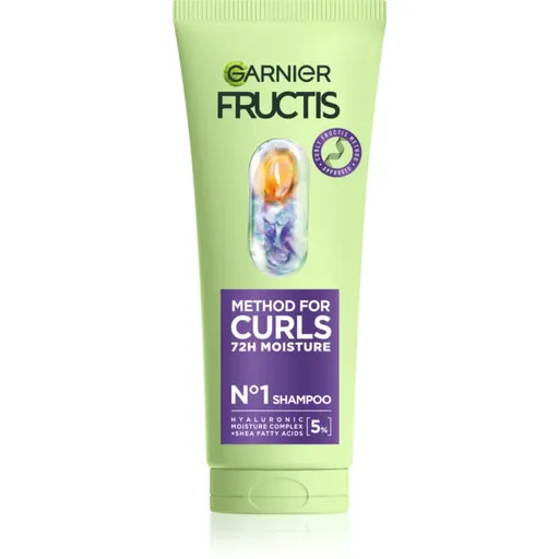 Garnier Fructis Curls Method hydratační šampon pro vlnité a kudrnaté vlasy 200 ml