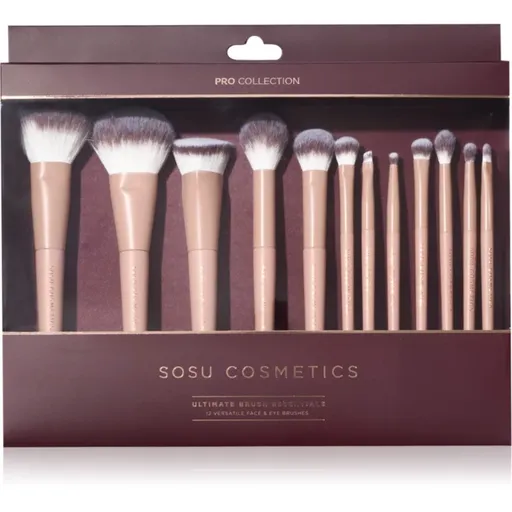 SOSU Cosmetics Ultimate Brush Essentials sada štětců