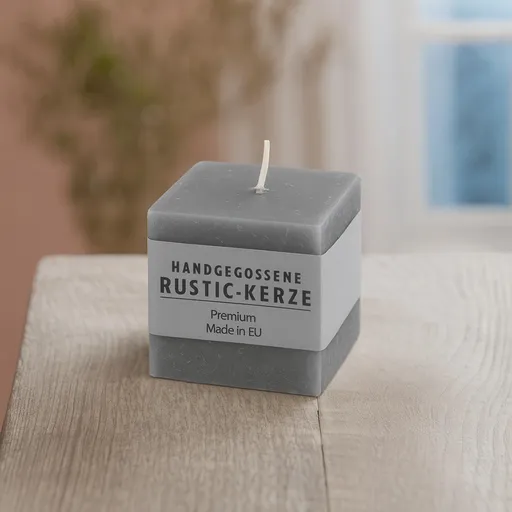 Weltbild Svíčka Rustic, šedá