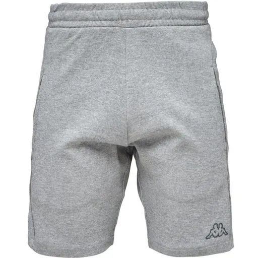 Kappa LOGO EKEZO Pánské šortky, šedá, velikost