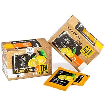 Manna gruzínský Černý čaj s citrónem porcovaný 20ks (22521482)