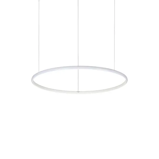 LED Závěsné svítidlo Ideal Lux HULAHOOP SP D060 258775 30W 3000lm 3000K IP20 61cm bílé