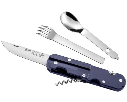 Tb outdoor kempingový nůž bivouac blue