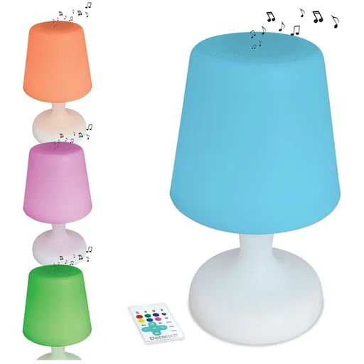 Lexibook Voděodolný reproduktor ve tvaru stolní lampy s LED