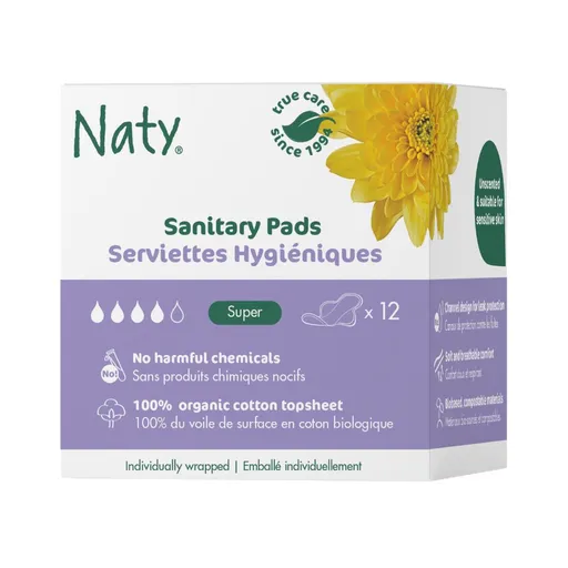 Naty Super dámské vložky 12 ks