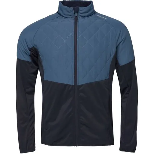 Klimatex JIVAN NO-WIND Pánská větruodolná hybridní bunda, tmavě modrá, velikost