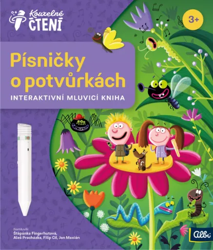 Kniha Písničky o potvůrkách - Kouzelné čtení Albi
