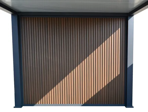 WPC stěna k přístřešku PRESTIGE Rojaplast