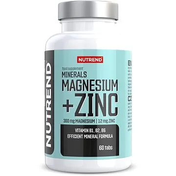 Nutrend MINERALS MAGNESIUM + ZINC, 60 tablet (8594014865301)