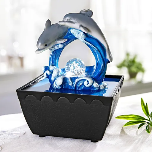 LED fontánka Delfín