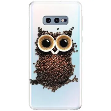 iSaprio Owl And Coffee pro Samsung Galaxy S10e (owacof-TPU-gS10e)