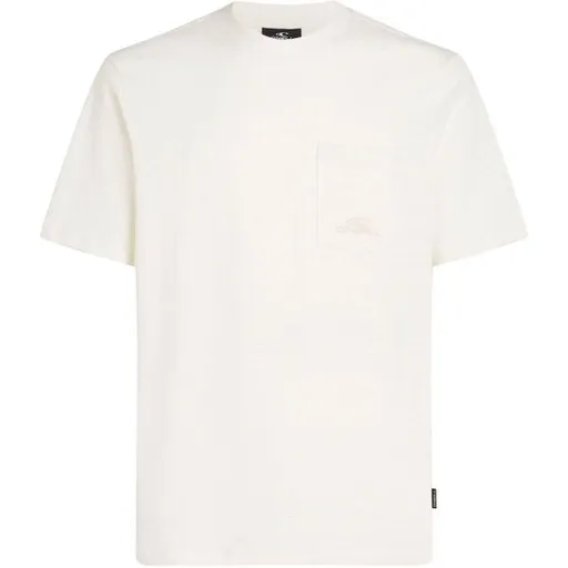 O'Neill CHEST POCKET Pánské tričko, bílá, velikost