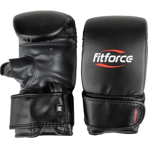 Fitforce WIDGET Boxerské tréninkové rukavice, černá, velikost