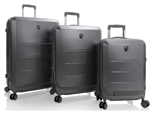 Sada cestovních kufrů Heys EZ Fashion S,M,L Charcoal