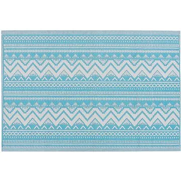 Venkovní koberec 120 x 180 cm tyrkysový NAGPUR, 208483 (beliani_208483)