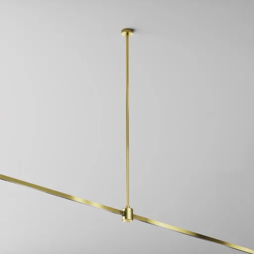 MAYTONI Upevnění ke stropu dlouhé 700 mm s prodlužovací spojkou pro magnetickou lištu 24 V, Flarity TRA159C-IPC1-BS