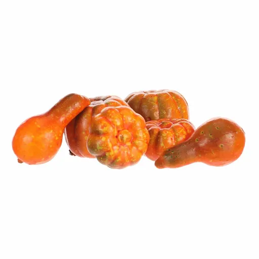 Podzimní dekorace Sada umělých dýní, 6 ks, různé tvary