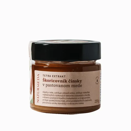 Terapeutický med se skořicí - 220 g - Naturmeda